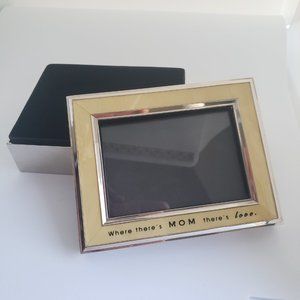 Mother's Day Mom SilverPlate Trinket Keepsake Jewelry Box Customizable Photo VTG